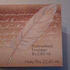 POSTITUORE VAJAA POSTIMERKKIVIHKO 1997 KIRJAILIJALIITTO 100 - pikkukuva 2