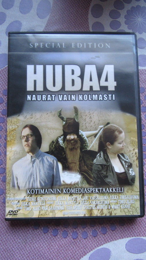 Huba4 - Naurat vain kolmasti DVD