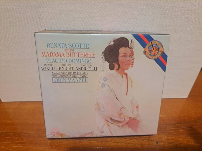Puccini:Madama Butterfly-Domingo-Maazel ym. 2CD-Box