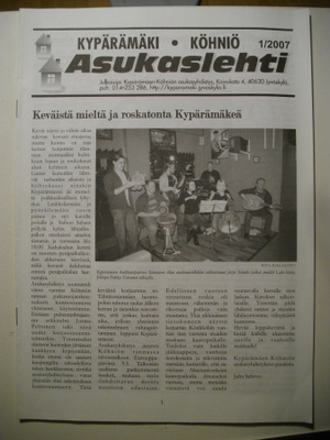 Kypärämäki - Köhniö Nro 1/2007 (26.11)