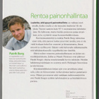 Patrik Borg: Rentoa painonhallintaa - pikkukuva 2