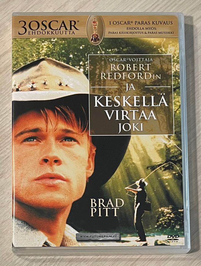 Robert Redford: Ja keskellä virtaa joki (1992) Brad Pitt