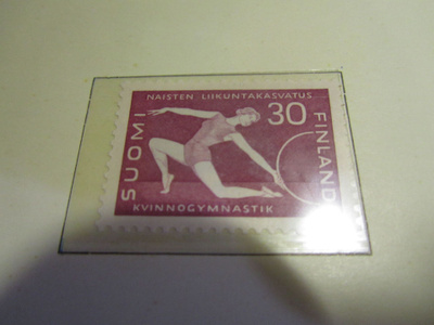 1959 naisten liikuntakasvastus 30 mk , postituore