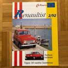 Lehti Renaultist 2/92. Esite Renault - pikkukuva 1