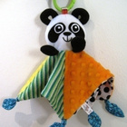 LAMAZE EMELY PANDA BLANKIE / RIIPUSLELU / HELISTIN HYVÄ HKI - pikkukuva 3