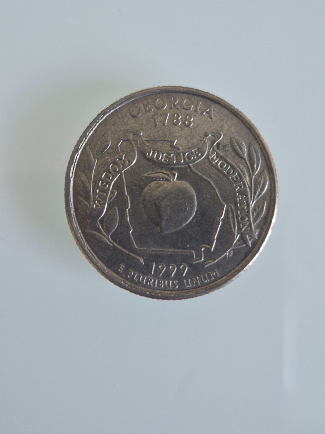 USA	1999  25	cent - Georgia     (14531)