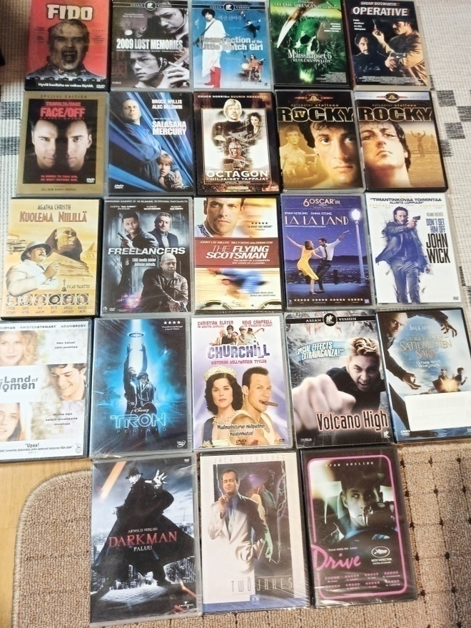 Valitse leffa 2.4e kpl Dvd