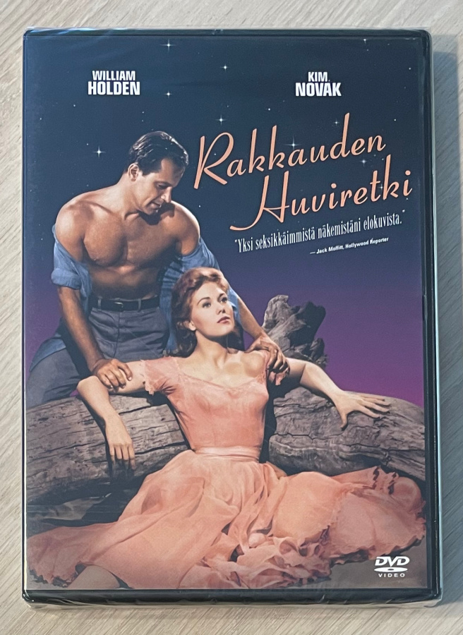 Rakkauden huviretki (1955) William Holden & Kim Novak (UUSI)