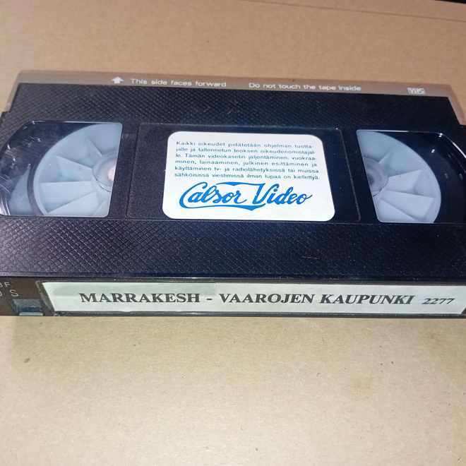 VHS MARRAKESH VAAROJEN KAUPUNKI ( EI KOPPAA )