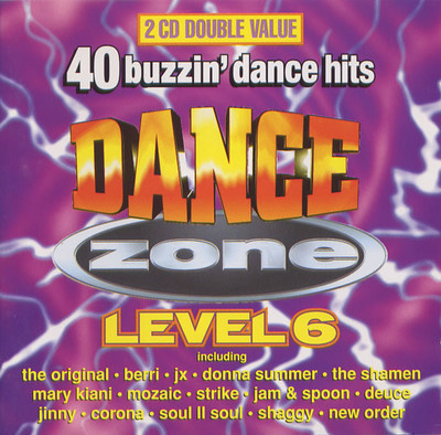 DANCE ZONE LEVEL SIX (2-CD), 1995,mm. Utah Saints, Faithless