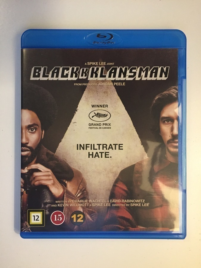 BlackkKlansman (Blu-ray) Jasper Pääkkönen (Spike Lee) 2018