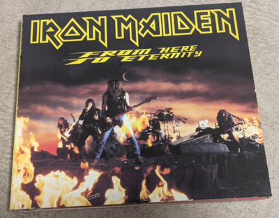 Iron Maiden - From Here To Eternity (CD) VG+!! Maxi-single