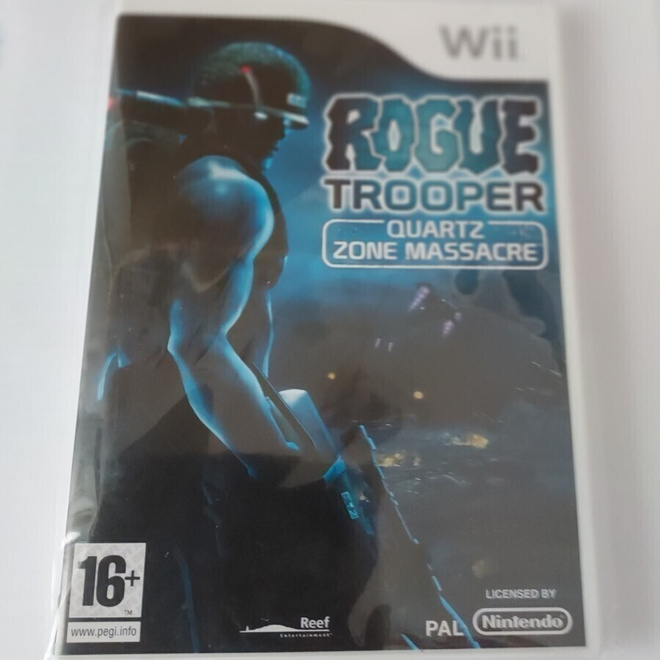 * Rogue Trooper Quartz Zone Massacre Wii / WiiU Sinetöity