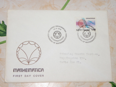 Matemaattinen ala 1978 FDC