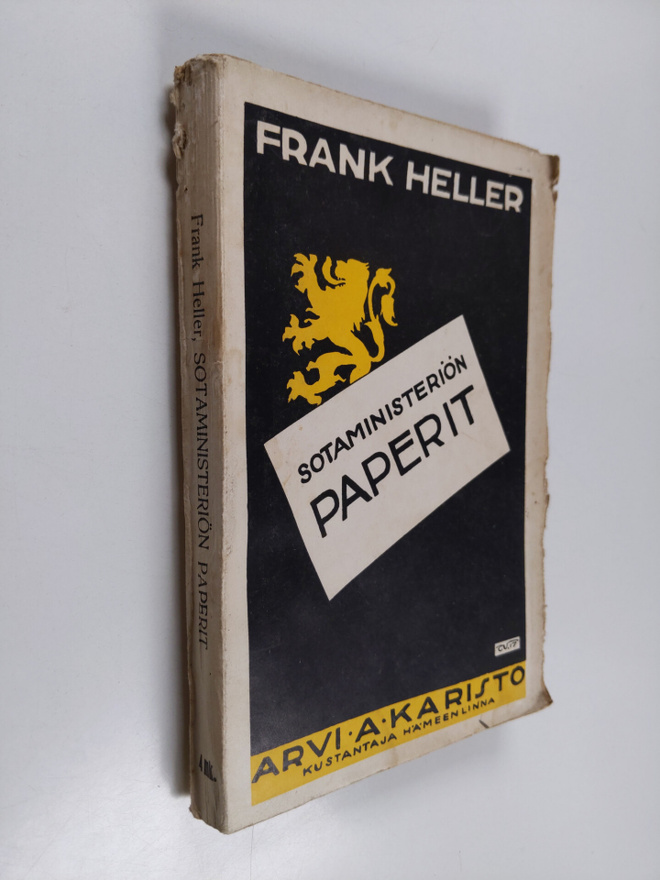 Frank Heller : Sotaministeriön paperit