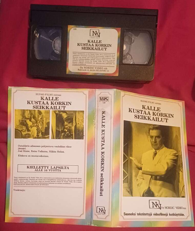 Kalle Kustaa Korkin seikkailut (Nordic Sateenkaari) vhs Fix
