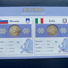 2€ 2014 Slovenia + Italia Monetan erikoissarja UNC - pikkukuva 1
