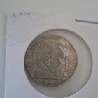 Natsi saksan 2mk kolikko hopeaa 1937 - pikkukuva 2