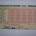 Veikkauskuponki Ruotsi-Suomi yleisurheilumaaottelu v. 1983 - pikkukuva 1