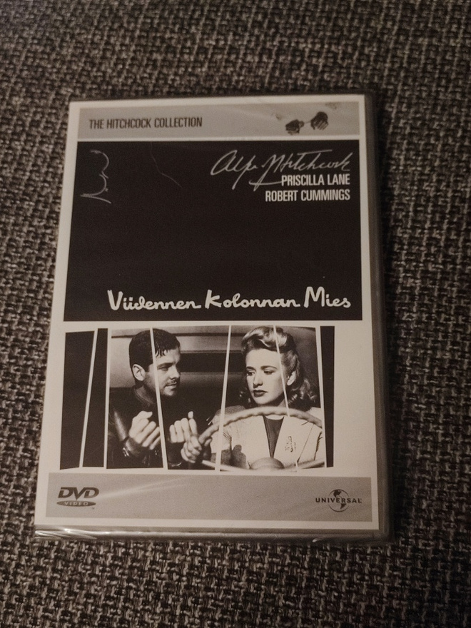 Viidennen kolonnan mies UUSI HITCHCOCK