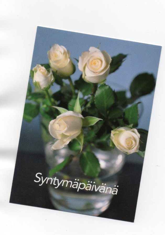 HIENOT RUUSUT ...°°SYNTYMÄPÄIVÄNÄ°° -KORTTI / Kulkematon