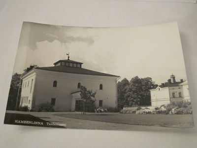VANHA Postikortti Hämeenlinna 1950-l Alkup.Mallikappale
