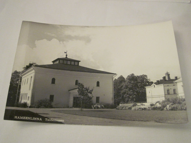 VANHA Postikortti Hämeenlinna 1950-l Alkup.Mallikappale