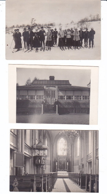 3 VANHAA Valokuvaa Pori 1915