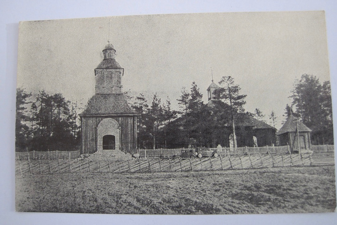VANHA Postikortti Pudasjärvi n. 1940-l