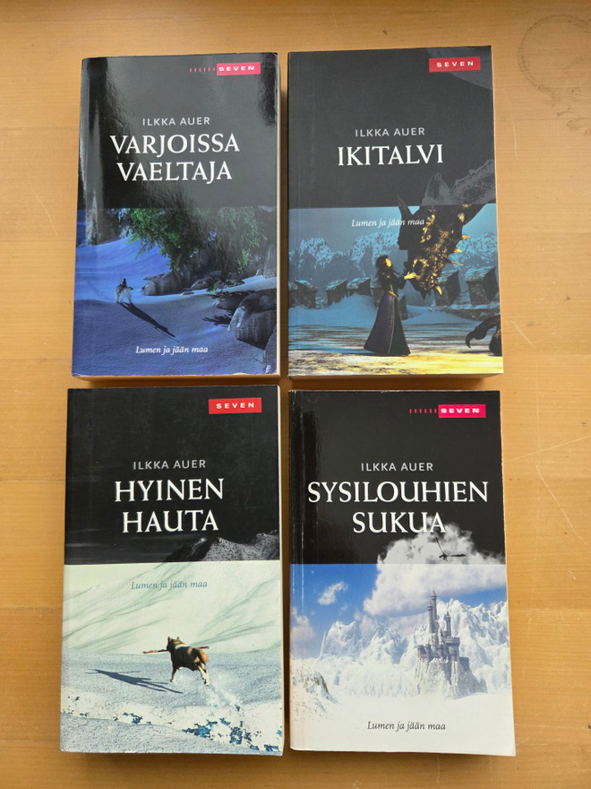 ILKKA AUER . TETRALOGIA . LUMEN JA JÄÄN MAA .