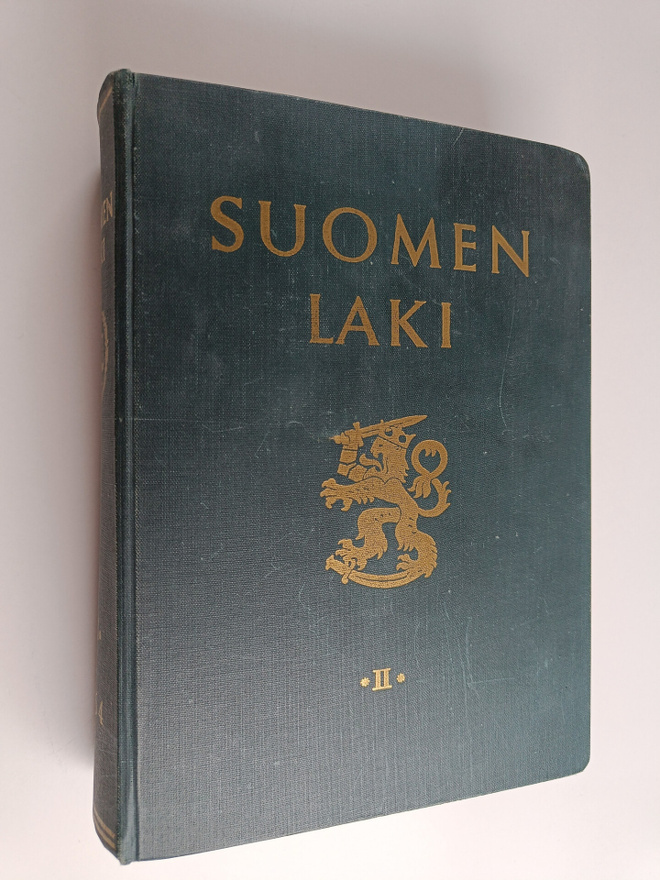 Matti Paloheimo : Suomen laki 2 : 1964