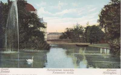 Helsinki kaisaniemen lammikko
