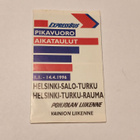 ExpressBus pikavuoro aikataulut 1996 - pikkukuva 1