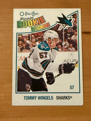 2010-11 O-Pee-Chee #535 Tommy Wingels RC