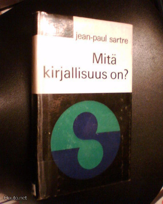 Sartre MITÄ KIRJALLISUUS ON ? ( 1 p. 1967 ) Sis.pk:t
