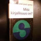 Sartre MITÄ KIRJALLISUUS ON ? ( 1 p. 1967 ) Sis.pk:t - pikkukuva 1