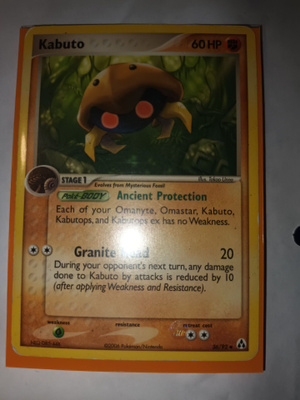 Kabuto (LM 36) EX Legend Maker card