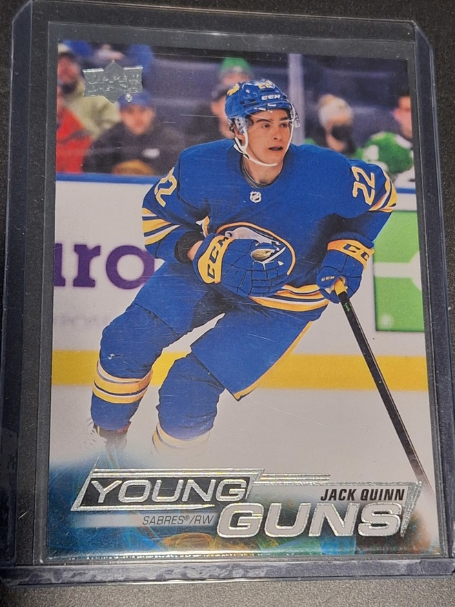 2022-23 Upper Deck Series 1 Young Guns Jack Quinn #204