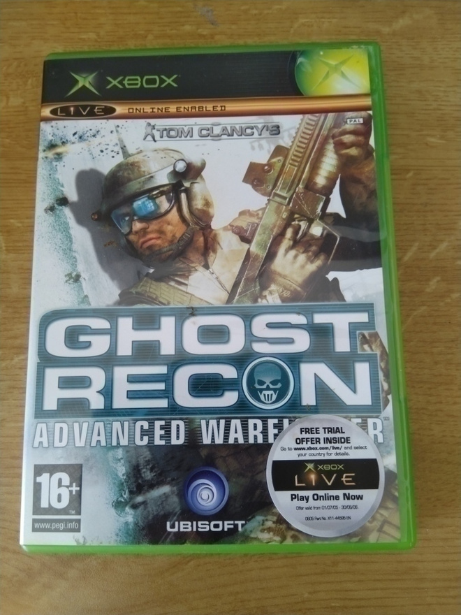 Tom Clancy’s Ghost Recon, XBOX-peli, sis. pk
