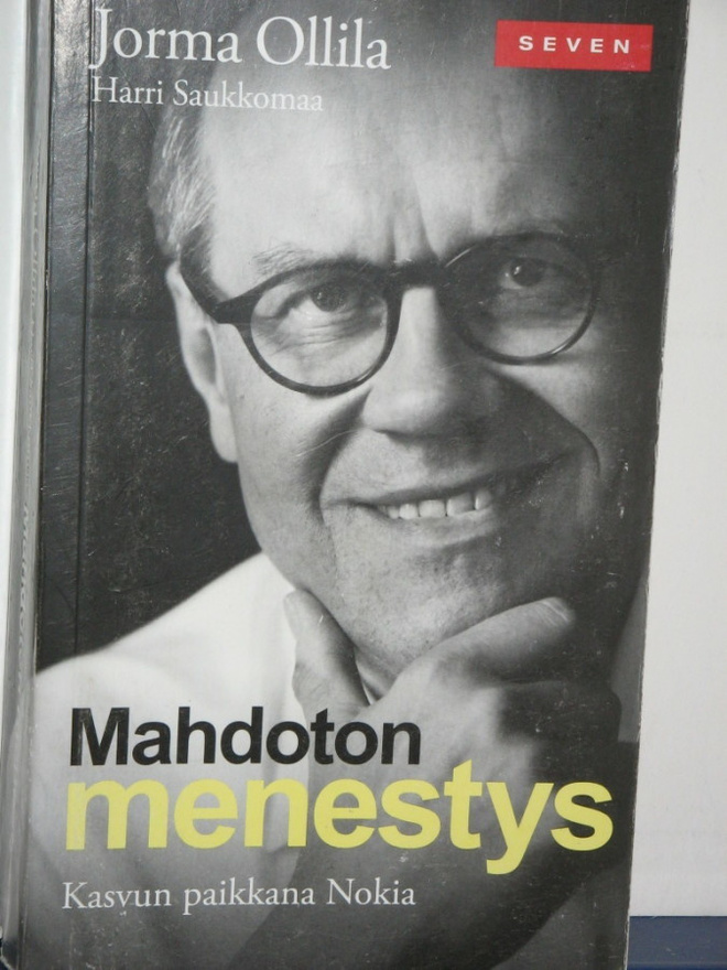 Jorma Ollila : Mahdoton menestys  Kasvun paikkana Nokia