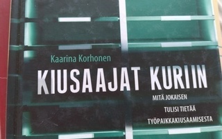 UUSKiusaajat kuriin mitä pitäisi tietää työpaikkakiusaaminen
