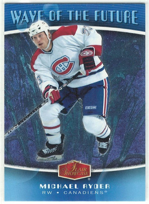 06-07 Flair Showcase Wave of the Future #WF23 Michael Ryder