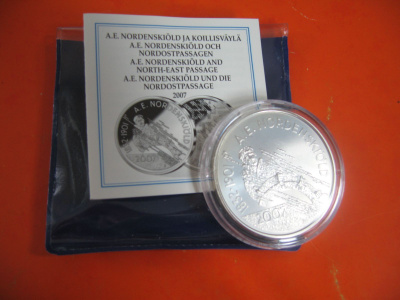 Suomi 10e hopea juhlaraha Nordenskiöld - 2007
