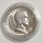 Italia 2 Lire 1914, Vittorio Emanuele III, hopeakolikko - pikkukuva 2