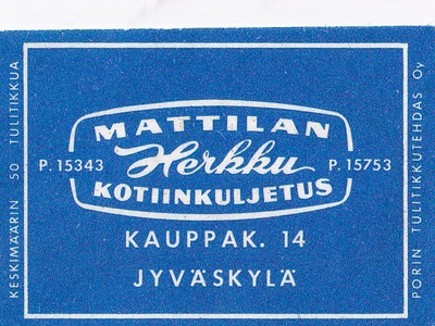 Jyväskylä, Mattilan Herkku  b502