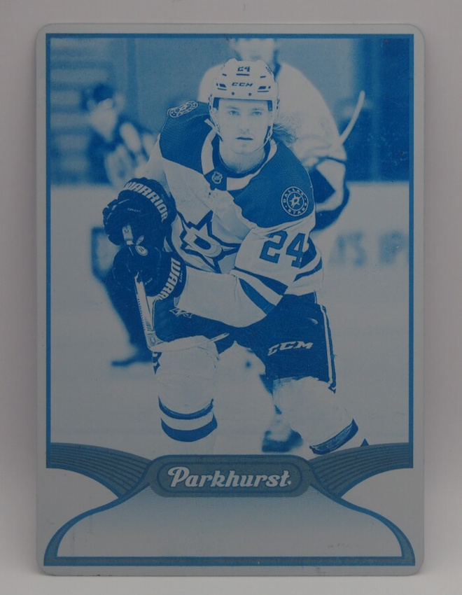 2021-22 Parkhurst Printing plate Roope Hintz