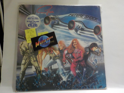 GILLAN - FUTURE SHOCK M-/EX- UK 1. PAINOS 1981 LP
