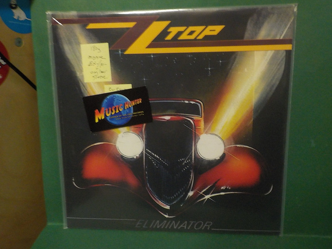 ZZ TOP- ELIMINATOR EX-/M- EU 2019 LP