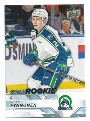 2018-19 CHL Hockey Star Rookie #306 Roope Pynnönen