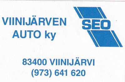 Viinijärvi, Viinijärven Auto Ky , SEO    6/10